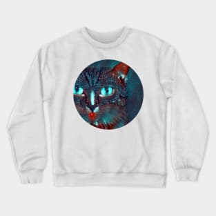 Fuzzy mycat, revolution for cats Crewneck Sweatshirt